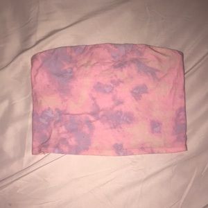 VS pink tube top